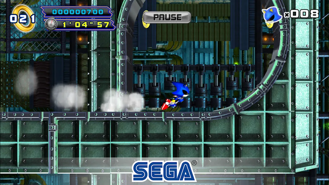 Sonic The Hedgehog 4 Ep. II  [МОД Меню] Screenshot 1