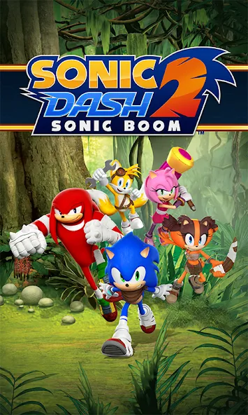 Sonic Dash 2: Sonic Boom Run (Соник Дэш 2)  [МОД Все открыто] Screenshot 1