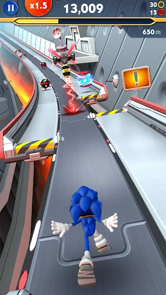 Sonic Dash 2: Sonic Boom Run (Соник Дэш 2)  [МОД Все открыто] Screenshot 3