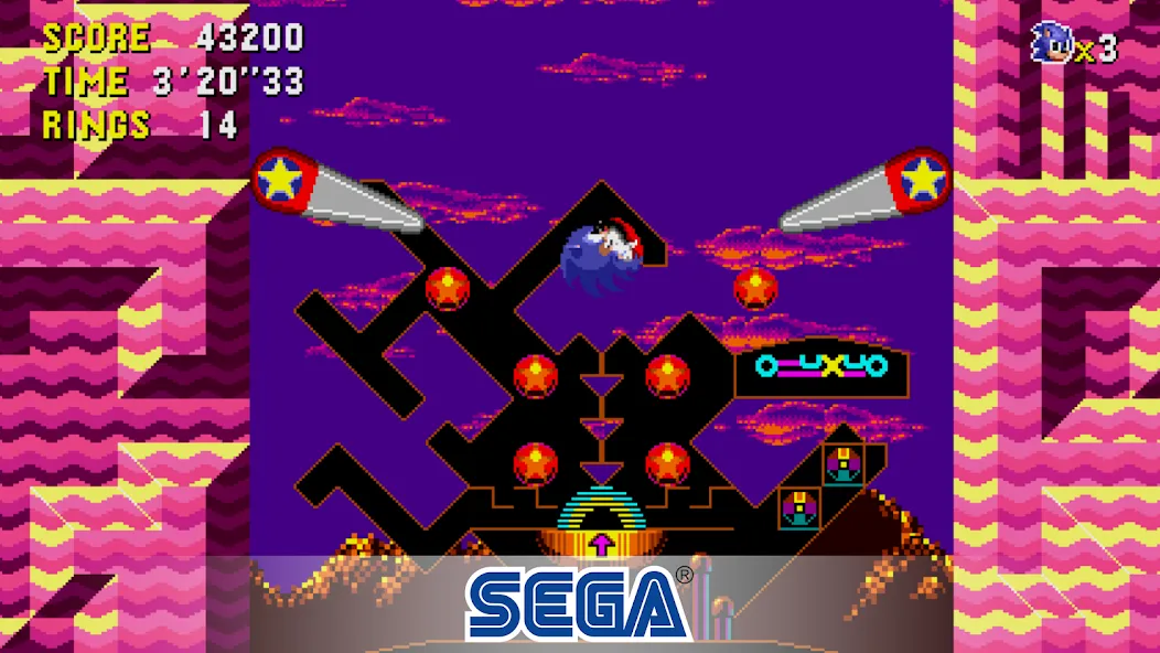 Sonic CD Classic (Соник СД Классик)  [МОД Много монет] Screenshot 2