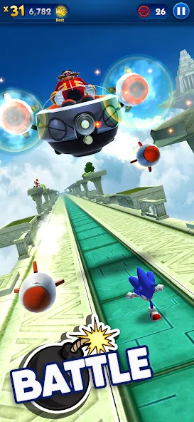 Sonic Dash - Endless Running (Соник Дэш)  [МОД Unlimited Money] Screenshot 3