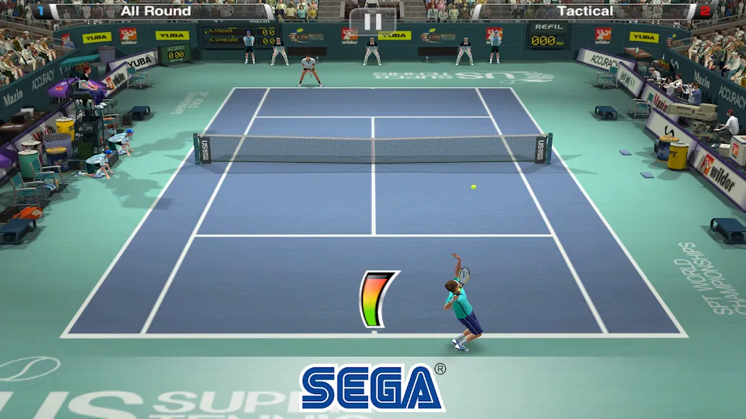 Virtua Tennis Challenge (Виртуа Теннис Челлендж)  [МОД Unlimited Money] Screenshot 2