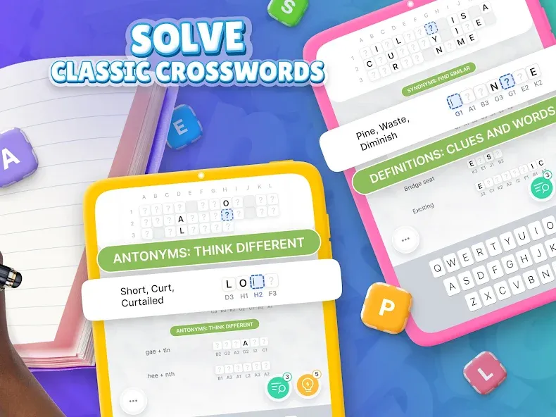 Acrostics－Cross Word Puzzles  [МОД Все открыто] Screenshot 5