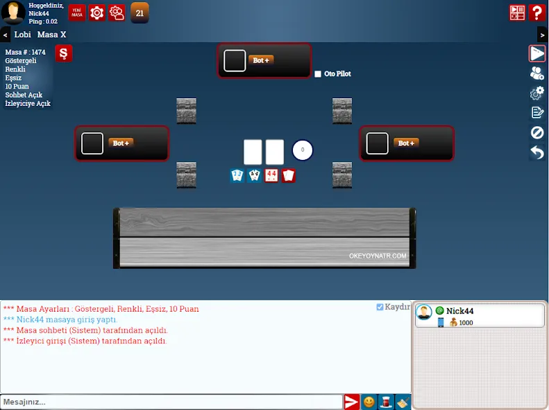 SevgiOkey.Com - Okey Oyna  [МОД Много денег] Screenshot 5
