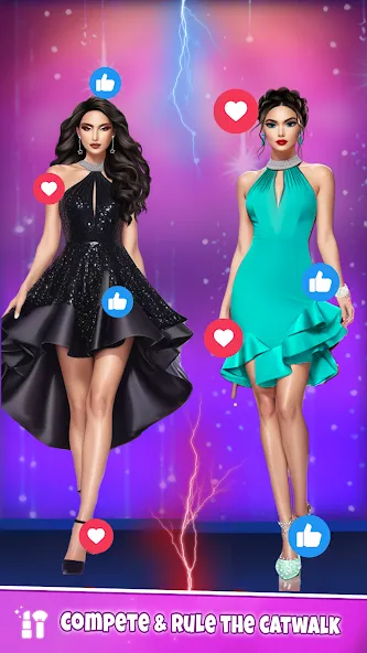 Fashion Artist: Makeup Game  [МОД Unlocked] Screenshot 2