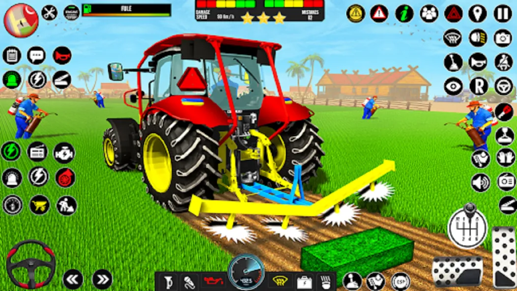 Indian Tractor Driving Game 3D (Фарминг Геймс)  [МОД Меню] Screenshot 5