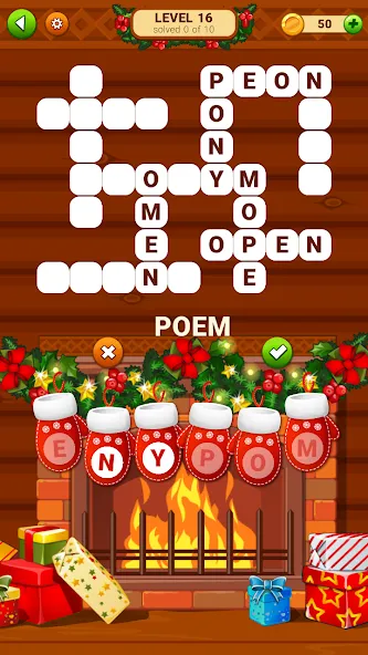 Word Cabin  [МОД Бесконечные монеты] Screenshot 3