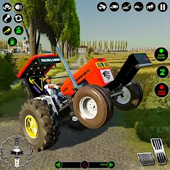 Скачать взломанную Farming Tractor Simulator Game  [МОД Все открыто] - полная версия apk на Андроид