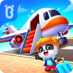 Взломанная Baby Panda's Airport  [МОД Unlimited Money] - последняя версия apk на Андроид