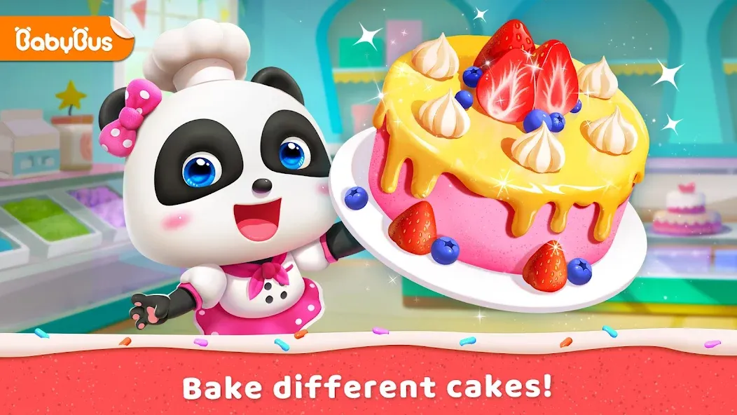 Little Panda's Cake Shop  [МОД Unlimited Money] Screenshot 1