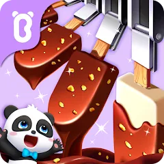 Взломанная Baby Panda’s Ice Cream Shop  [МОД Бесконечные монеты] - стабильная версия apk на Андроид