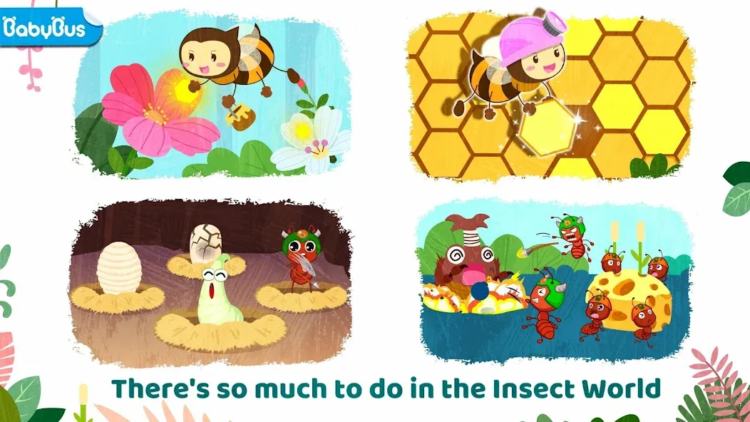 Little Panda's Insect World  [МОД Много монет] Screenshot 1