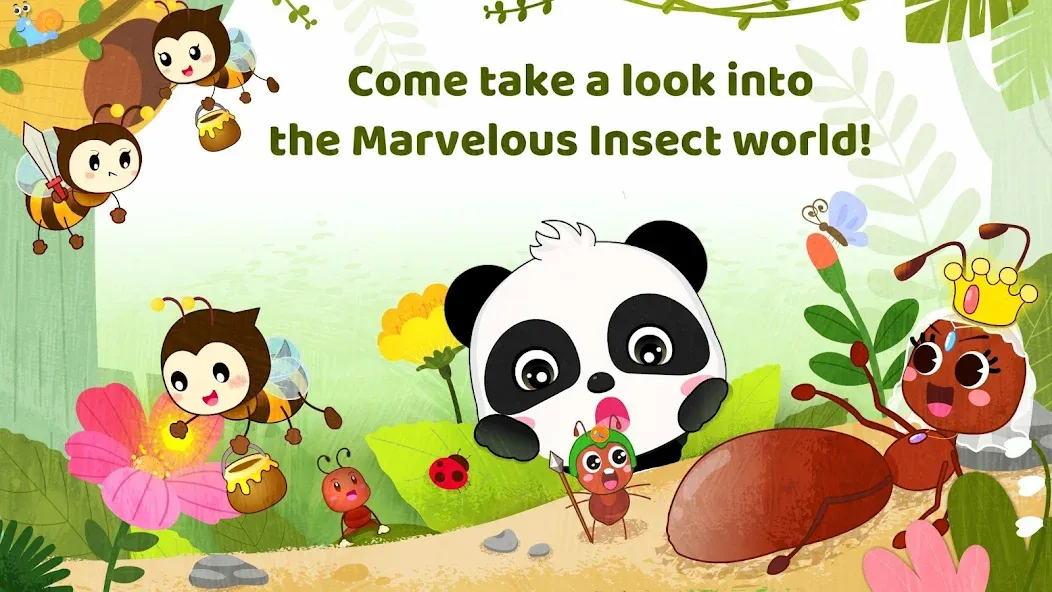 Little Panda's Insect World  [МОД Много монет] Screenshot 5