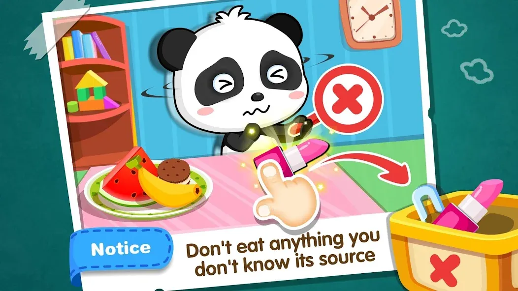 Baby Panda Home Safety  [МОД Меню] Screenshot 2