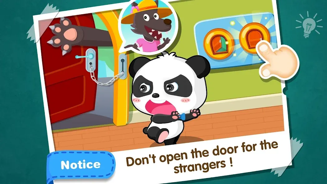 Baby Panda Home Safety  [МОД Меню] Screenshot 3