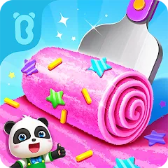 Скачать взломанную Little Panda's Ice Cream Games  [МОД Unlimited Money] - стабильная версия apk на Андроид