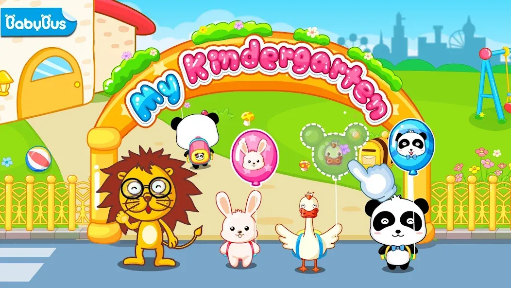 Baby Panda Kindergarten  [МОД Меню] Screenshot 1