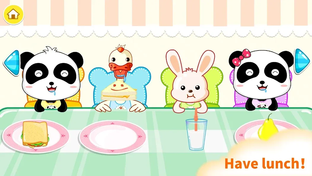 Baby Panda Kindergarten  [МОД Меню] Screenshot 3