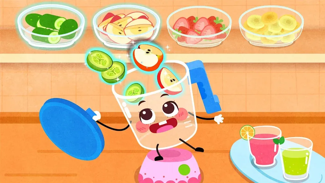 Baby Panda's Kitchen Party  [МОД Много монет] Screenshot 4