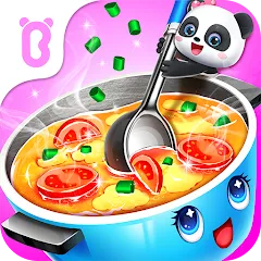 Скачать взломанную Baby Panda's Kitchen Party  [МОД Много монет] - стабильная версия apk на Андроид