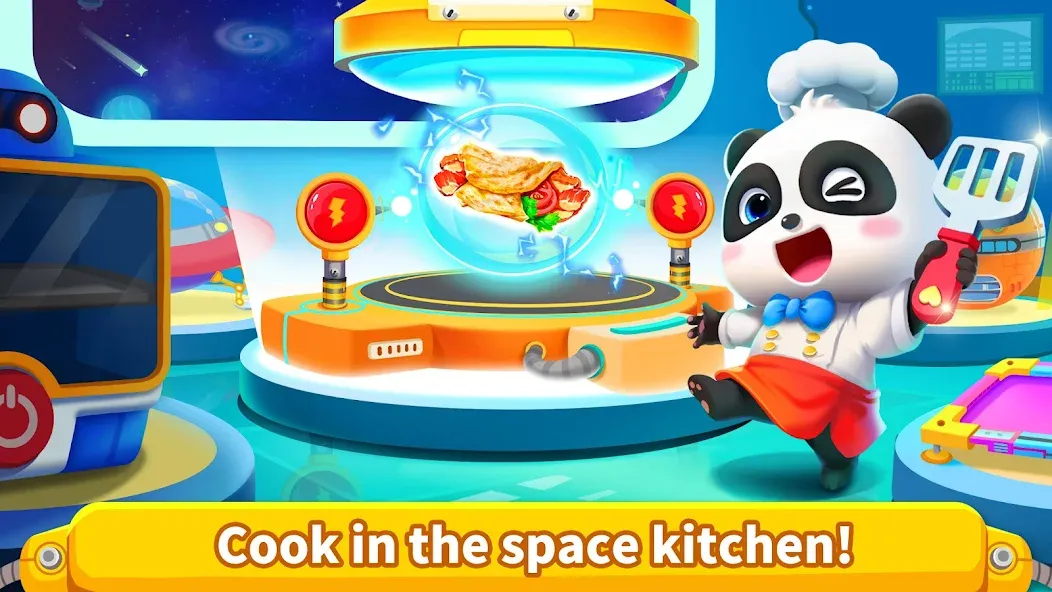 Little Panda's Space Kitchen  [МОД Много монет] Screenshot 5