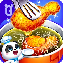 Скачать взломанную Little Panda's Space Kitchen  [МОД Много монет] - стабильная версия apk на Андроид