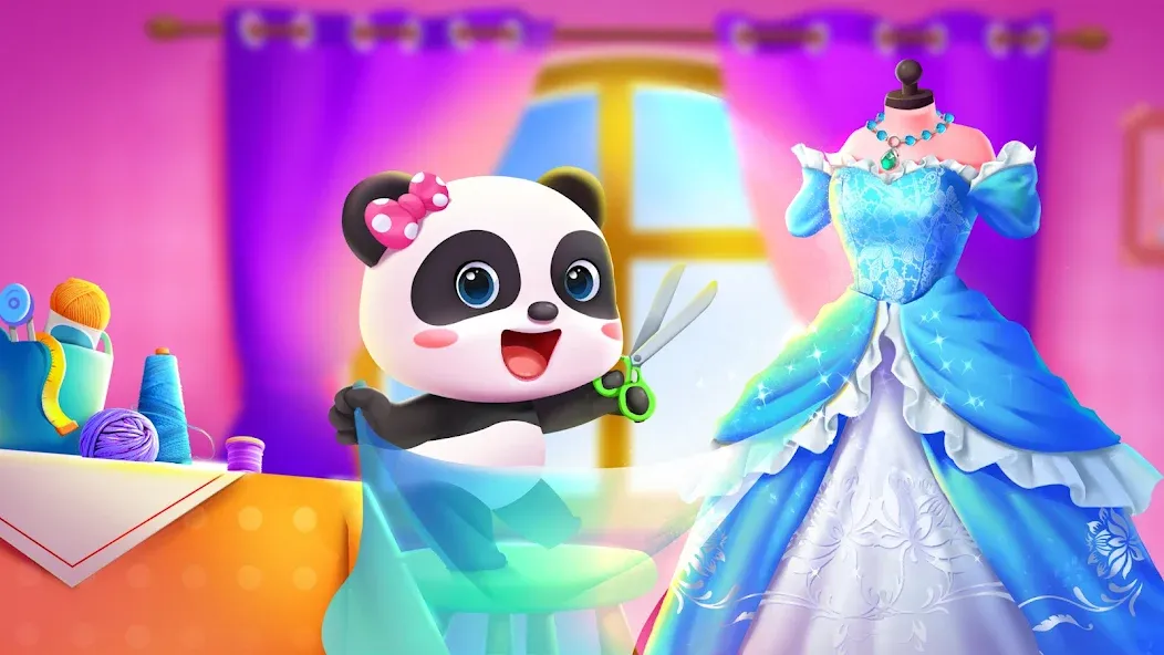 Baby Panda's Fashion Dress Up  [МОД Mega Pack] Screenshot 1