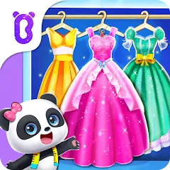 Взломанная Baby Panda's Fashion Dress Up  [МОД Mega Pack] - стабильная версия apk на Андроид