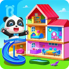 Взлом Baby Panda's House Games  [МОД Unlocked] - стабильная версия apk на Андроид