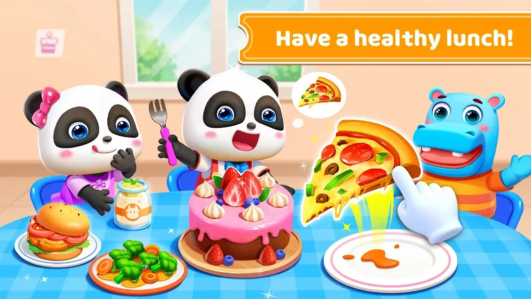 Baby Panda's School Bus  [МОД Бесконечные монеты] Screenshot 5