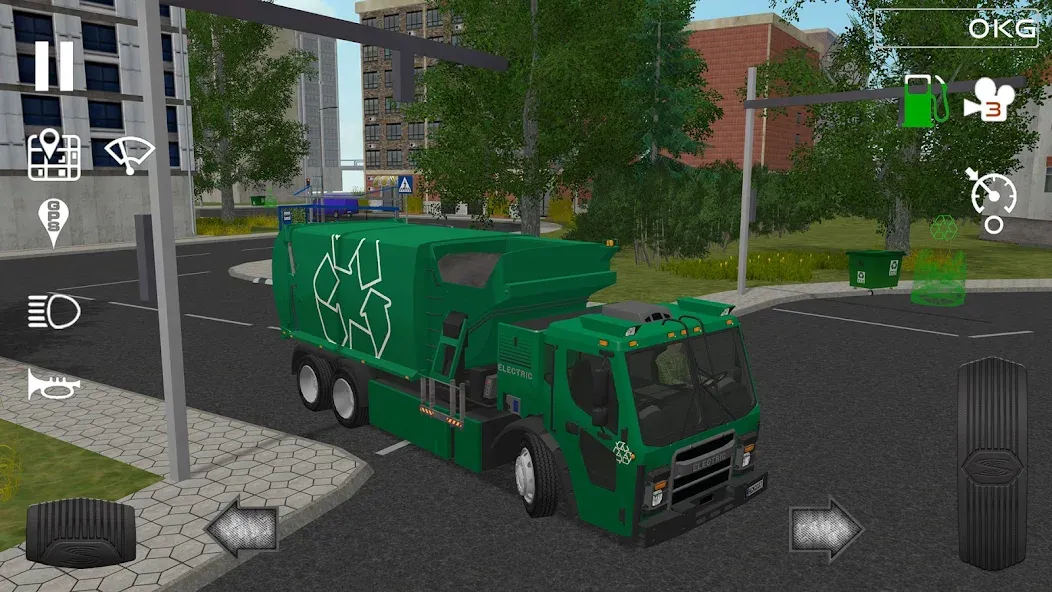 Trash Truck Simulator (Трэш Трак Симулятор)  [МОД Все открыто] Screenshot 2