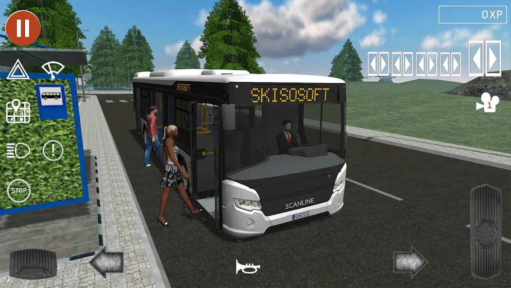 Public Transport Simulator (Паблик Транспорт Симулятор)  [МОД Menu] Screenshot 3