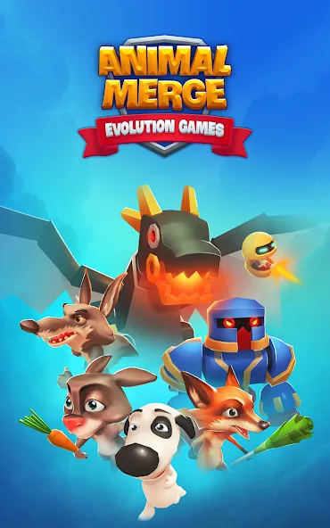 Animal Merge - Evolution Games (Анимал Мерж)  [МОД Много денег] Screenshot 1