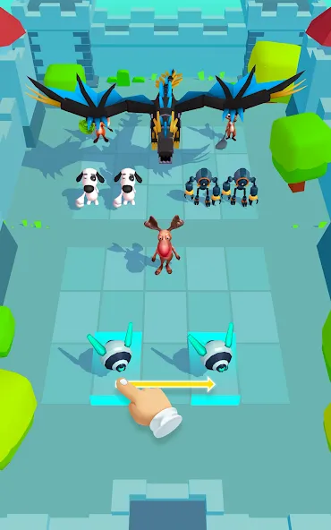 Animal Merge - Evolution Games (Анимал Мерж)  [МОД Много денег] Screenshot 4