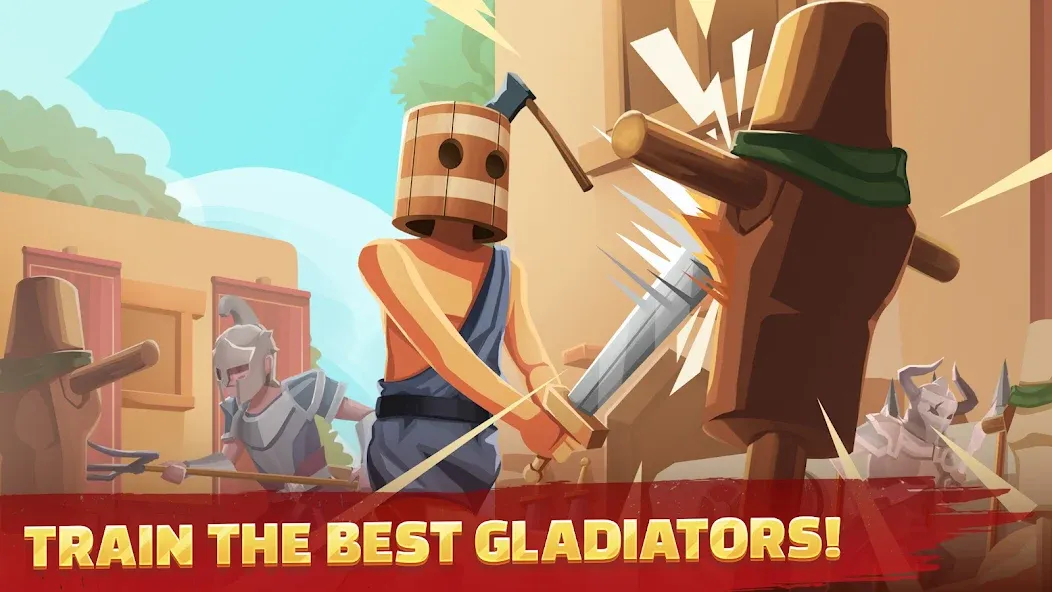 Gladiators Arena: Idle Tycoon (Гладиаторская арена)  [МОД Все открыто] Screenshot 2