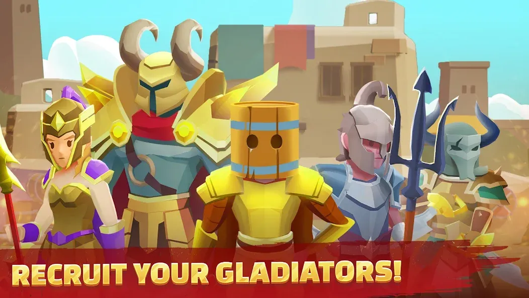 Gladiators Arena: Idle Tycoon (Гладиаторская арена)  [МОД Все открыто] Screenshot 5