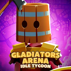 Скачать взломанную Gladiators Arena: Idle Tycoon (Гладиаторская арена)  [МОД Все открыто] - полная версия apk на Андроид