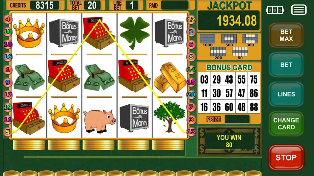 Money Slot Machine (Мани Слот Машина)  [МОД Много монет] Screenshot 4