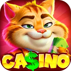 Взломанная Fat Cat Casino - Slots Game (Фэт Кэт Казино)  [МОД Бесконечные монеты] - последняя версия apk на Андроид