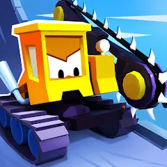 Скачать взломанную Car Eats Car 5 - Battle Arena (С тс Са 5)  [МОД Unlocked] - полная версия apk на Андроид