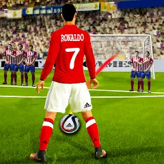 Взлом Soccer Kick Football Champion  [МОД Много монет] - полная версия apk на Андроид