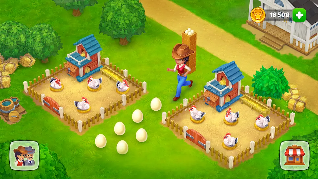 Wild West: Farm Town Build (Уайлд Вест)  [МОД Unlimited Money] Screenshot 4