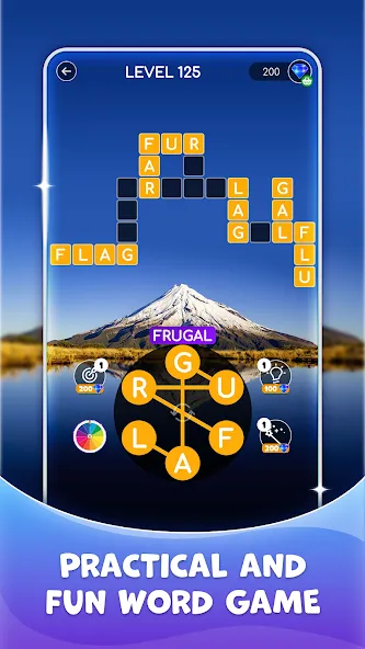 Calming Crosswords Word Puzzle  [МОД Много денег] Screenshot 4