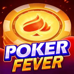 Скачать взломанную Poker Fever - Win your Fame (Покер Клаш)  [МОД Много денег] - полная версия apk на Андроид