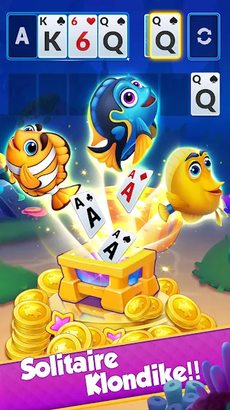 Solitaire - Klondike Card Game (Солитер)  [МОД Unlimited Money] Screenshot 1