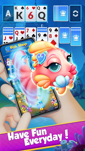 Solitaire - Klondike Card Game (Солитер)  [МОД Unlimited Money] Screenshot 3