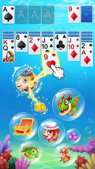 Solitaire  [МОД Unlocked] Screenshot 5