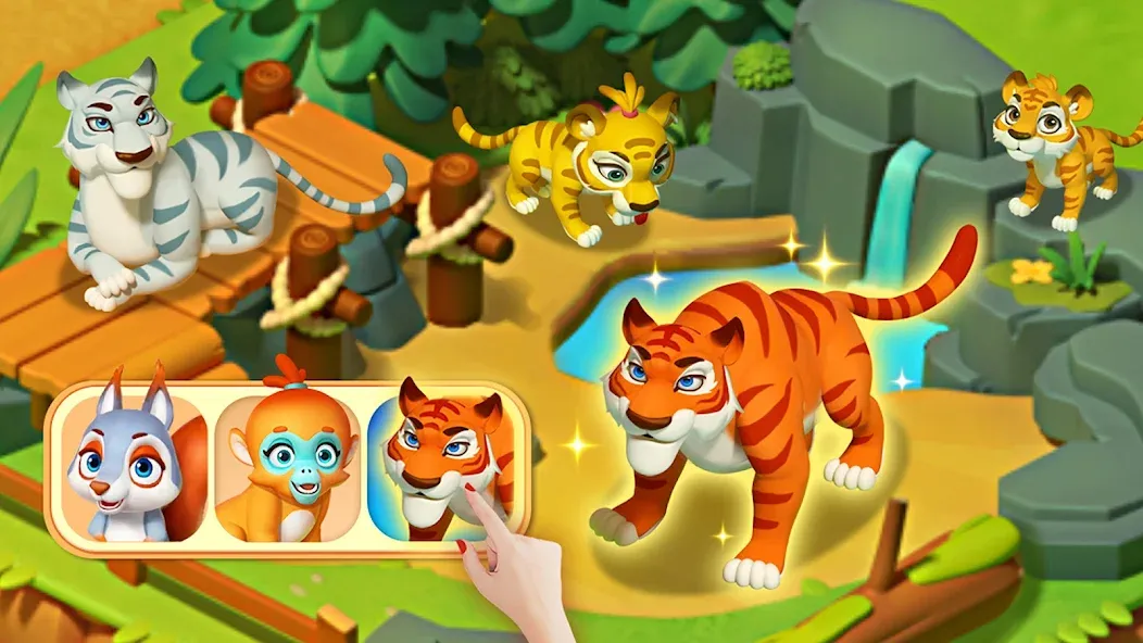 Solitaire - Wild Park  [МОД Много денег] Screenshot 3