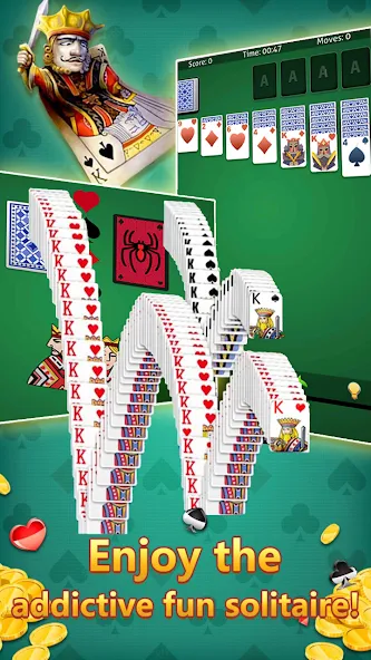 klondike solitaire :card shark  [МОД Все открыто] Screenshot 3