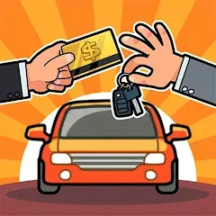 Скачать взлом Used Car Tycoon Game (Юзед Кар Тайкун Гейм)  [МОД Бесконечные монеты] - полная версия apk на Андроид